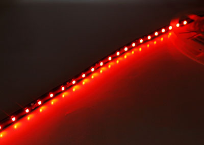 15 Led Rojo <b> 5W/m </b> con conector JST